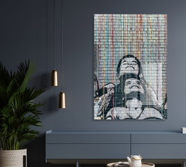 Wallity Cuadro Decorativo de Banksy 70 x 100 cm